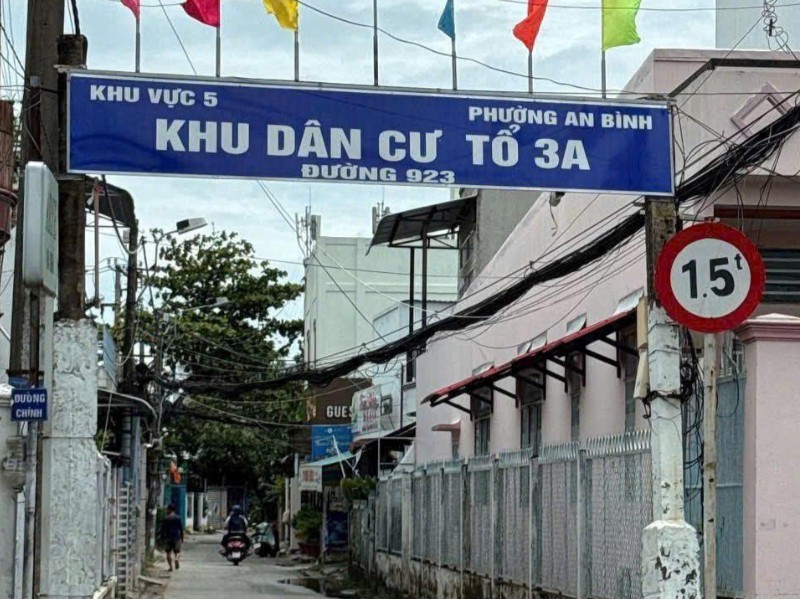 Có rất nhiều nhà phố liền kề khu dân cư 3A Cần Thơ hiện đại
